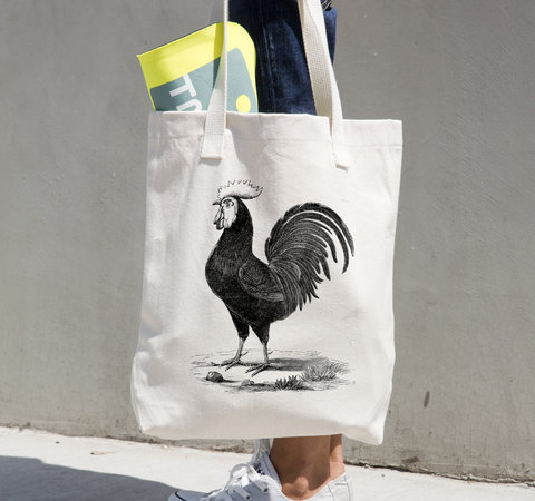 Tote Bag Rooster