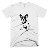 Mens Summer Tee Shirt French Bulldog Design